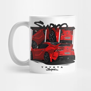 Toyota GR Supra, Supra MK5, JDM Car Mug